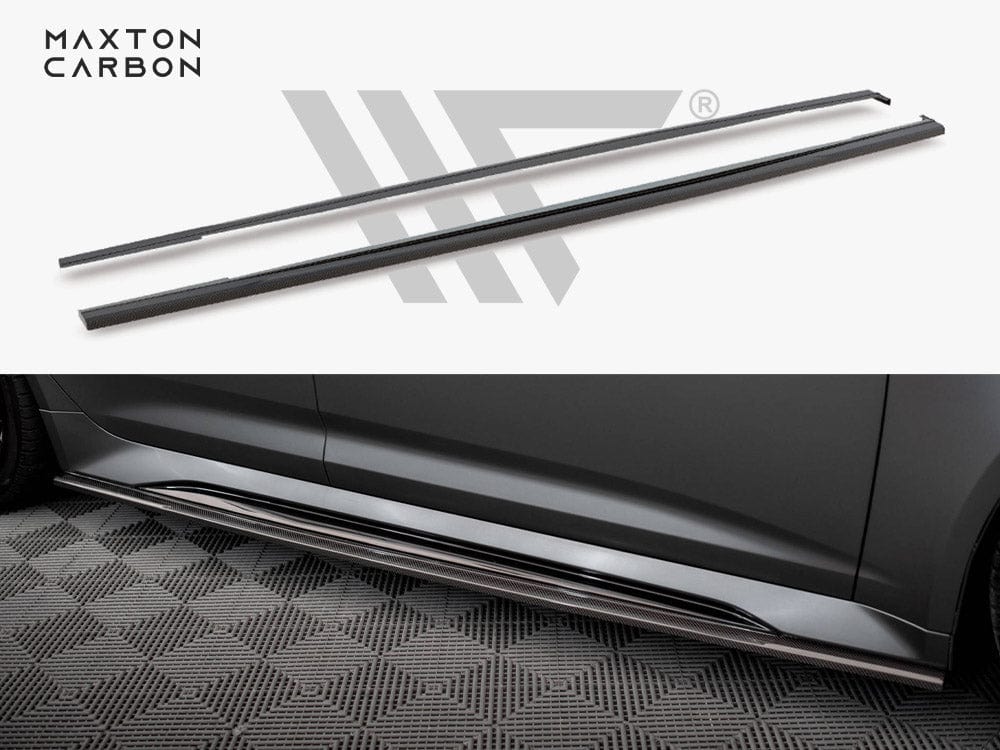 Maxton Design Carbon Fiber Side Skirts Audi RS6 C8 / RS7 C8 Maxton Design SR