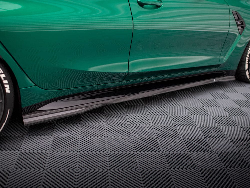 Maxton Design Carbon Fiber Side Skirts BMW M3 G80 Maxton Design SR