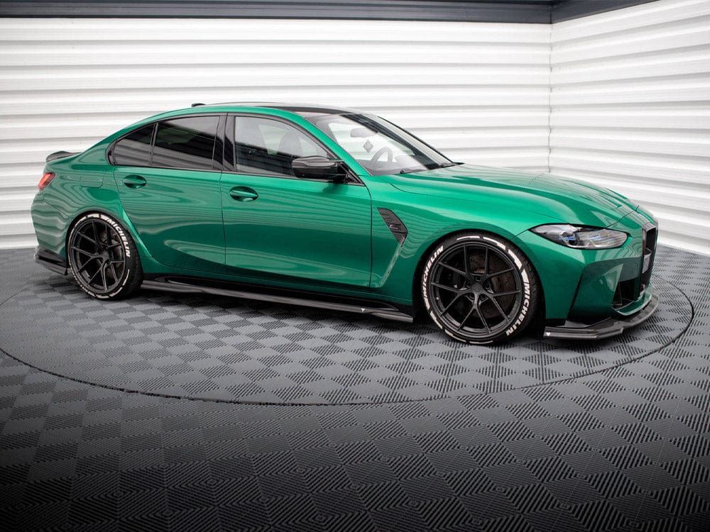 Maxton Design Carbon Fiber Side Skirts BMW M3 G80 Maxton Design SR
