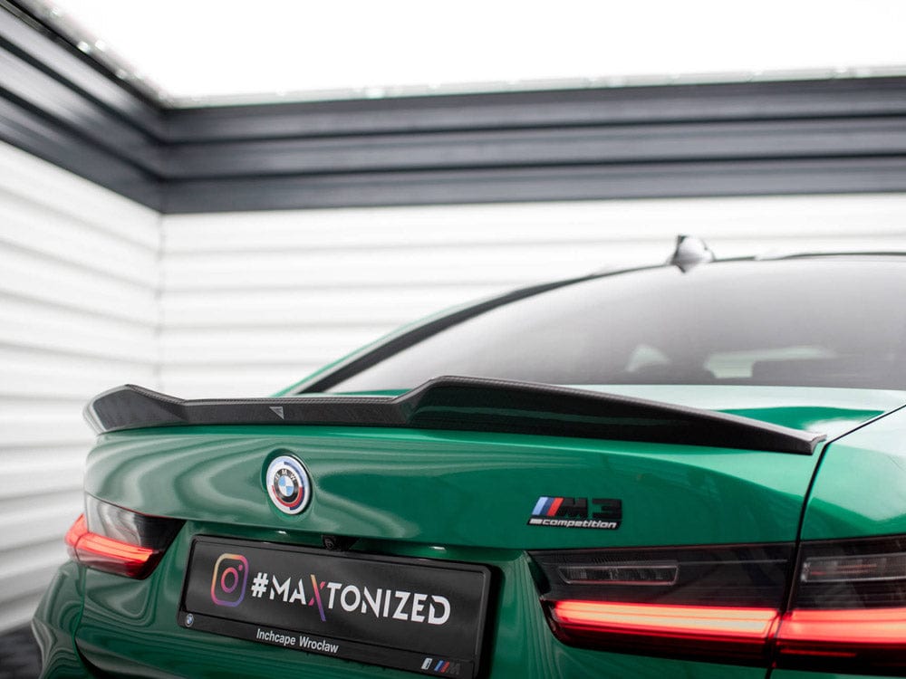 Maxton Design Carbon Fiber Tailgate Spoiler BMW M3 G80 Maxton Design SR