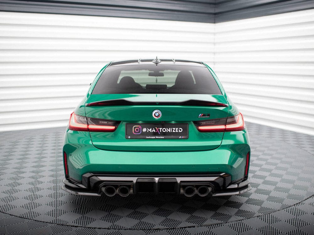 Maxton Design Carbon Fiber Tailgate Spoiler BMW M3 G80 Maxton Design SR