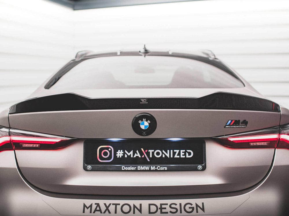 Maxton Design Carbon Fiber Tailgate Spoiler BMW M4 G82 Maxton Design SR