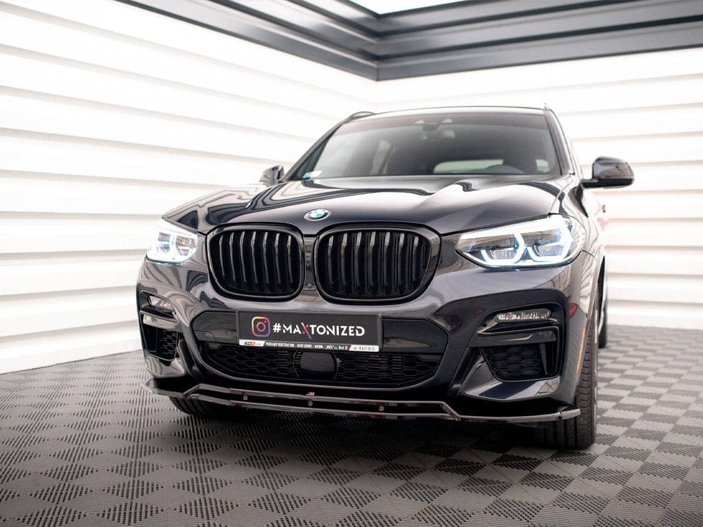 Maxton Design Carbon Look Front Splitter V.1 for BMW X3 M40d / M40i / M-Pack G01 Maxton Design SR