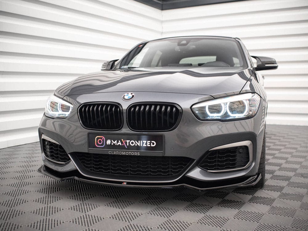 Maxton Design Carbon Look Front Splitter V.2 BMW 1 F20 / F21 Facelift Maxton Design SR