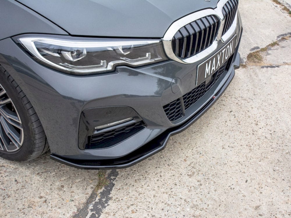 Maxton Design Carbon Look Front Splitter V.2 Bmw 3 G20 M-sport 2019-2022 Maxton Design SR
