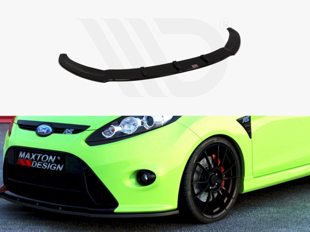 Maxton Design Carbon Look / No Front Splitter Ford Fiesta MK7 (For RS Look Bumper) Maxton Design SR