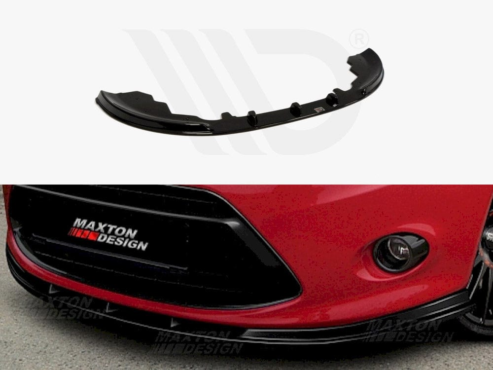 Maxton Design Carbon Look / No Front Splitter Ford Fiesta MK7 Standard Maxton Design SR
