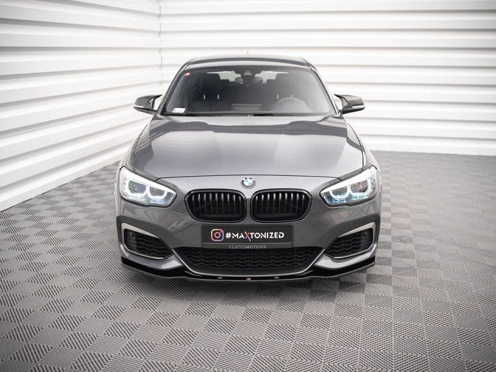 Maxton Design Carbon Look / No Front Splitter V.1 BMW 1 F20 / F21 Facelift Maxton Design SR