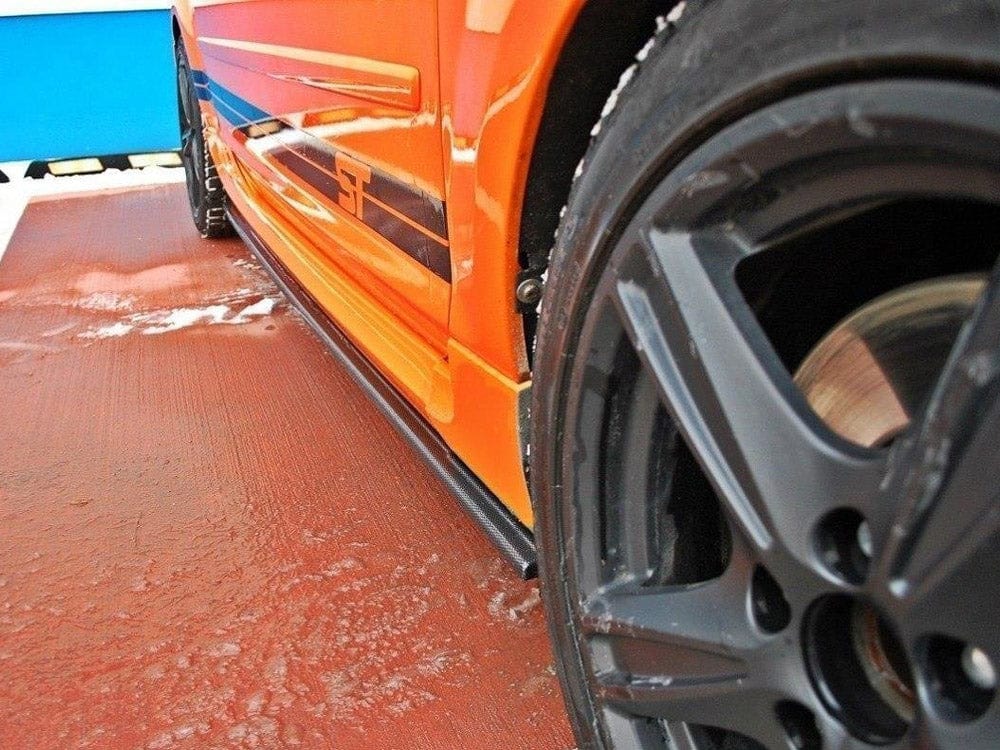 Maxton Design Carbon Look / No Side Skirts Diffusers Ford Focus ST MK2 Maxton Design SR