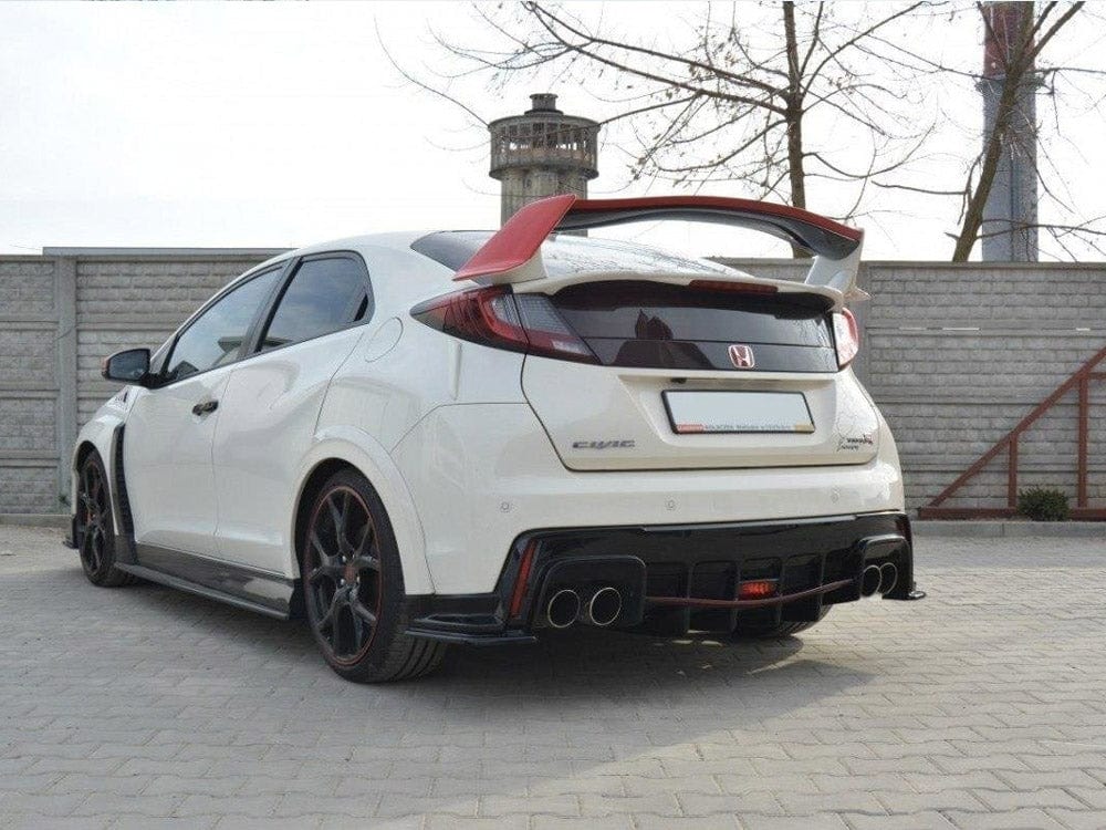 Maxton Design Carbon Look Rear Valance Honda Civic IX Type R 2015-2017 Maxton Design SR