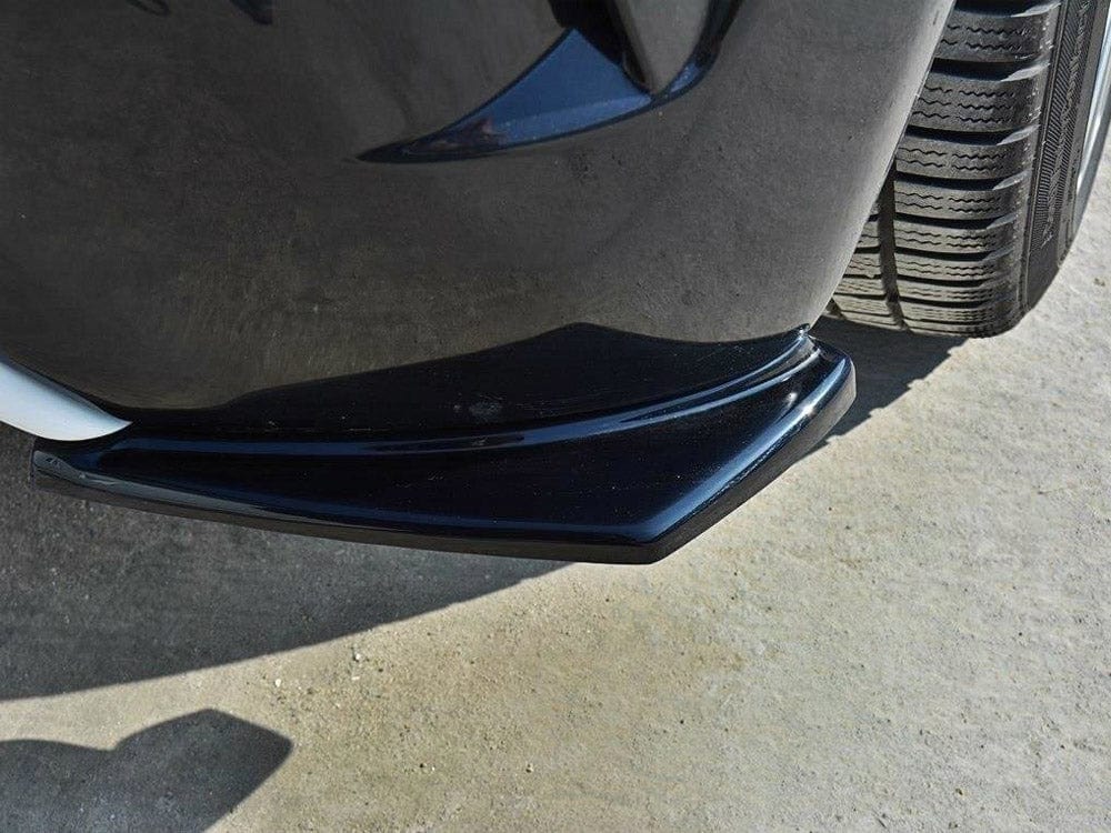 Maxton Design Carbon Look / Yellow Rear Side Splitters Vauxhall/opel Corsa D OPC Maxton Design SR