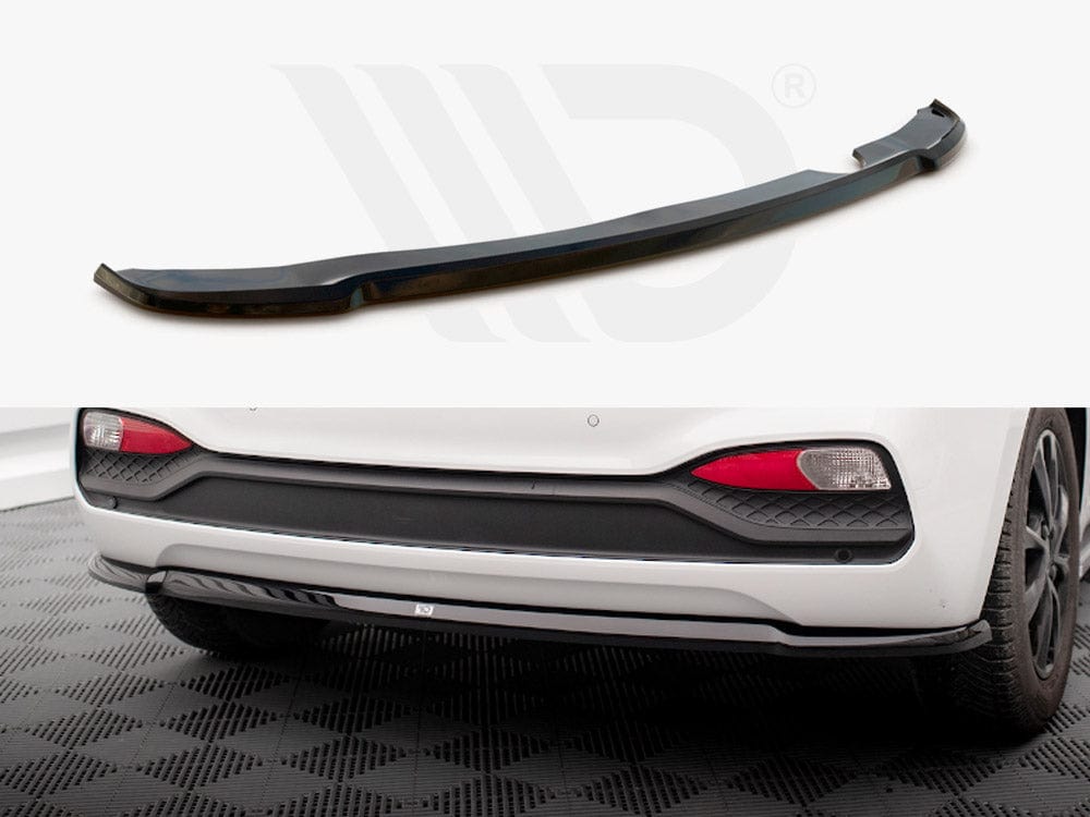 Maxton Design Central Rear Splitter Hyundai I20 Mk2 Facelift Maxton Design SR