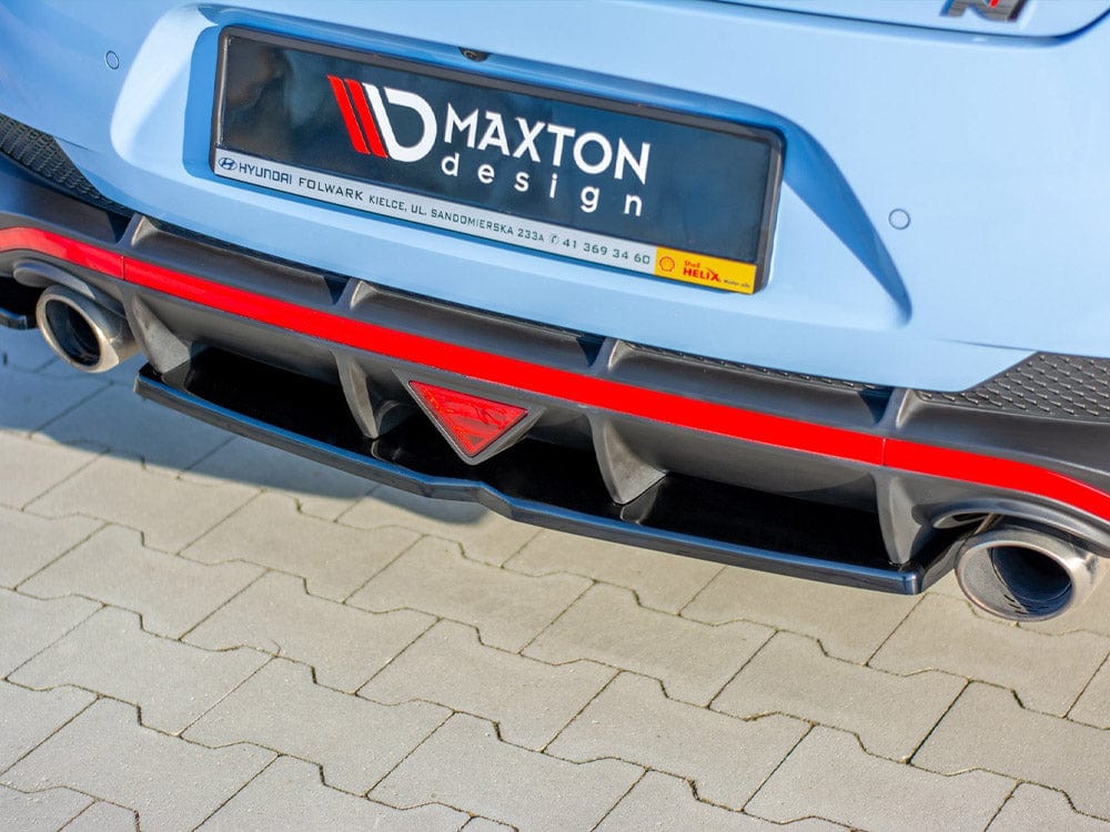 Maxton Design Central Rear Splitter Hyundai I30 Mk3 N Fastback Maxton Design SR