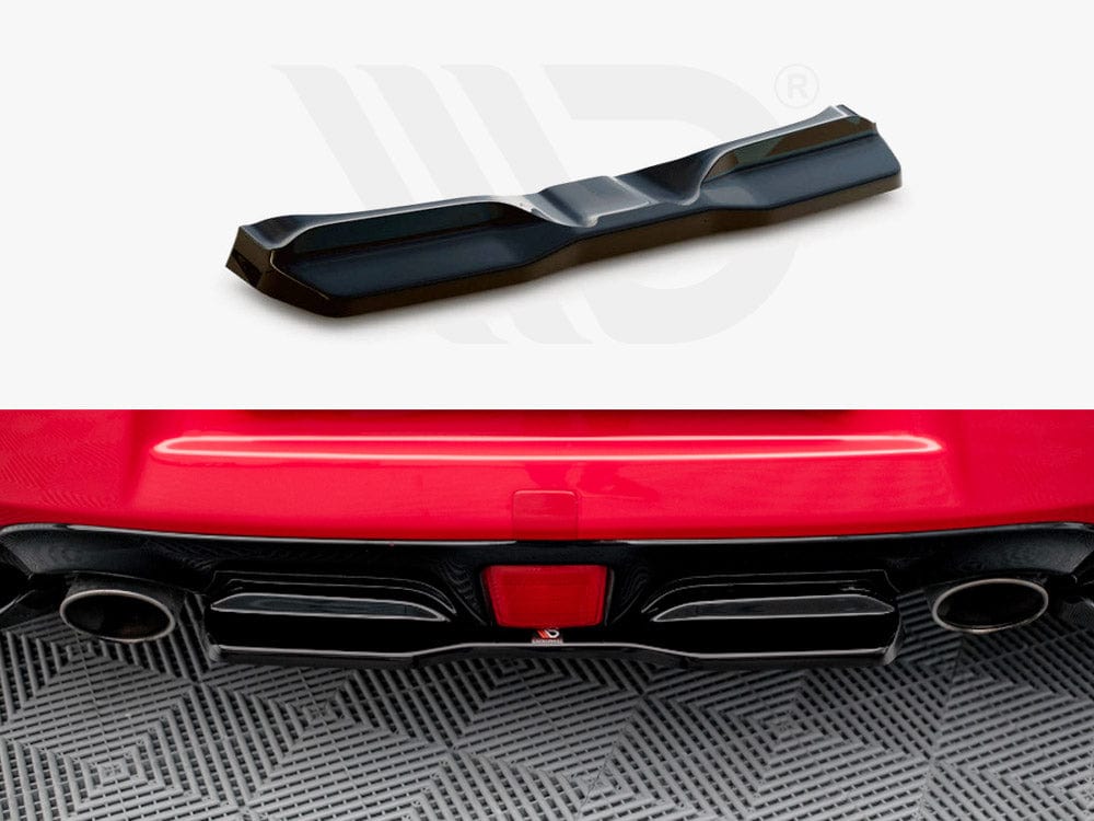 Maxton Design Central Rear Splitter V.2 Nissan 370Z 2009-2020 Maxton Design SR