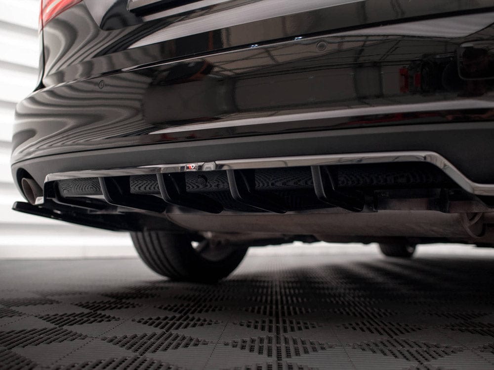 Maxton Design Central Rear Splitter V.2 (Vertical Bars) Volvo V90 Mk2 Maxton Design SR