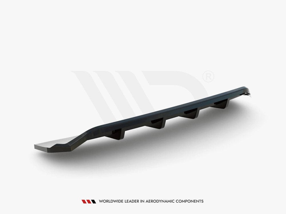 Maxton Design Central Rear Splitter (Vertical Bars) Audi A4 Competition B9 Maxton Design SR