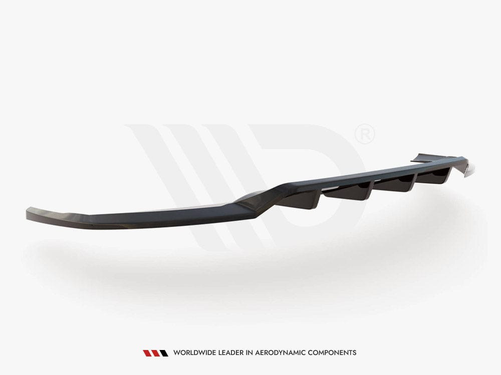 Maxton Design Central Rear Splitter (Vertical Bars) Audi e-Tron Maxton Design SR