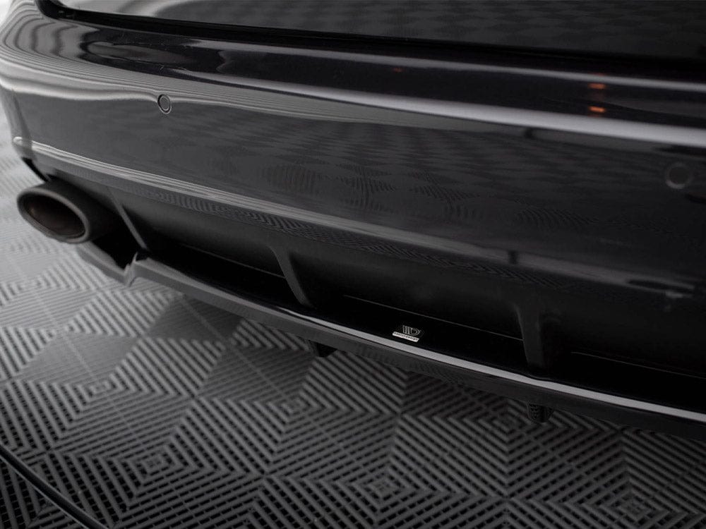 Maxton Design Central Rear Splitter (Vertical Bars) Audi RS6 Avant C6 Maxton Design SR