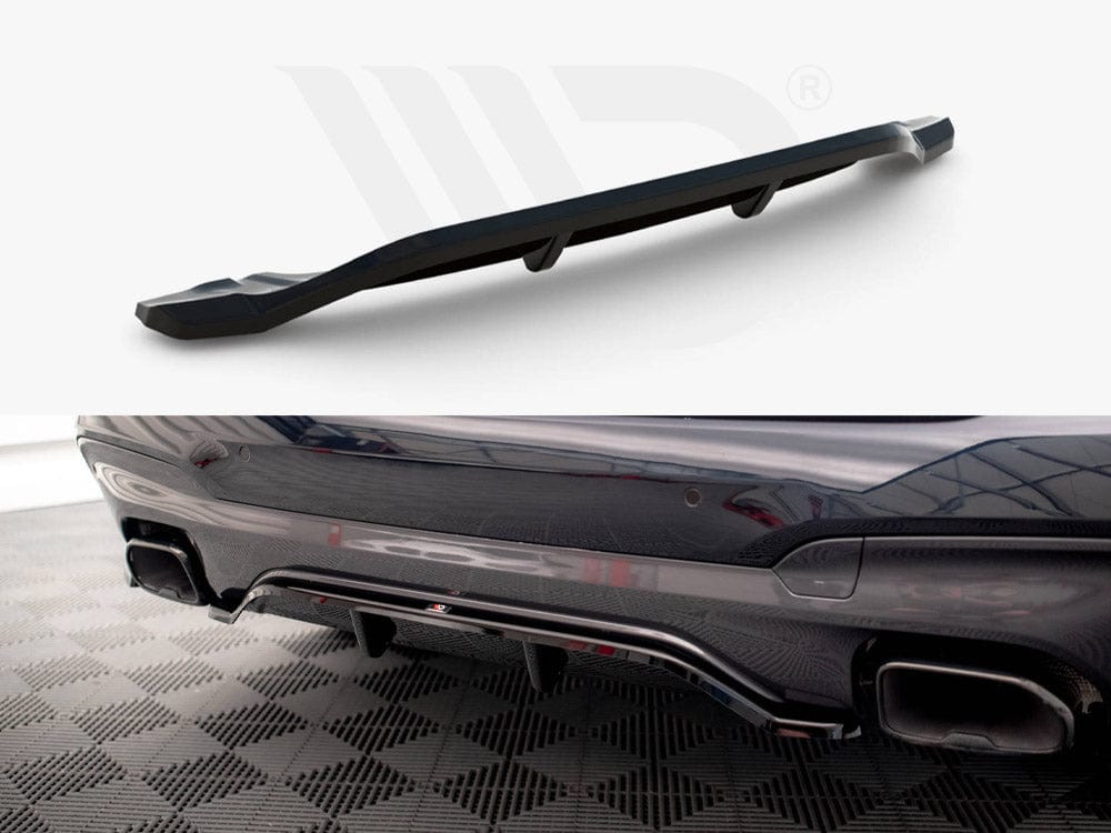 Maxton Design Central Rear Splitter (Vertical Bars) BMW X3 M40i / M40d G01 Maxton Design SR