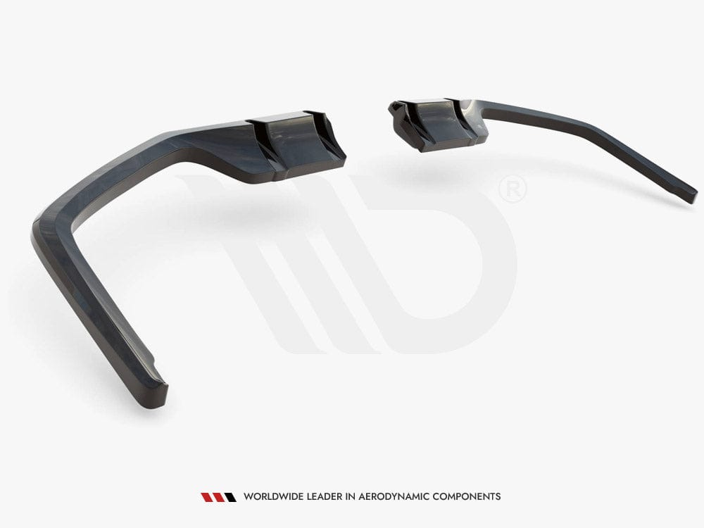 Maxton Design Central Rear Splitter (Vertical Bars) Honda Civic Sport Mk 10 Maxton Design SR