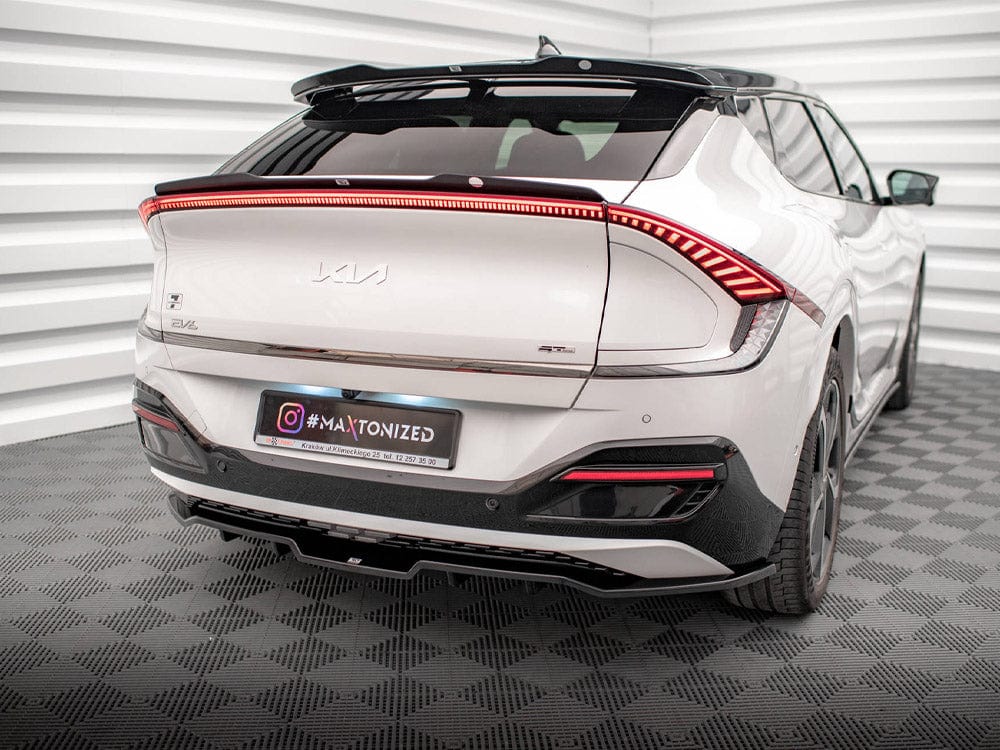 Maxton Design Central Rear Splitter (Vertical Bars) Kia EV6 GT-Line Mk1 Maxton Design SR