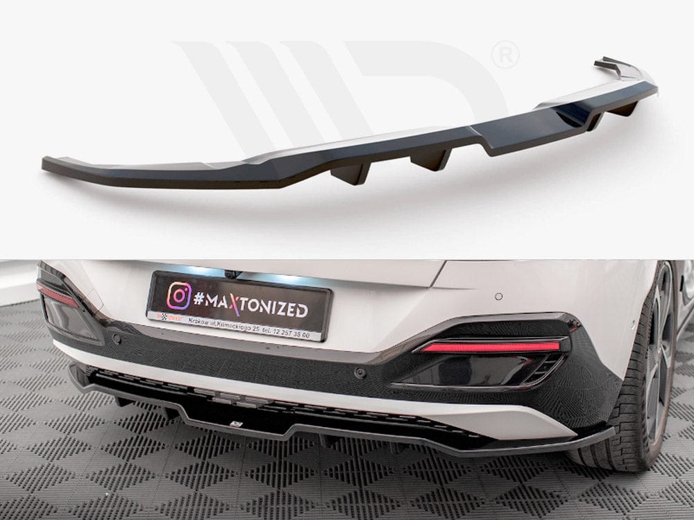 Maxton Design Central Rear Splitter (Vertical Bars) Kia EV6 GT-Line Mk1 Maxton Design SR