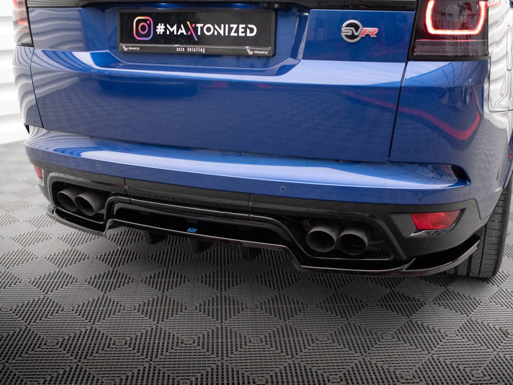 Maxton Design Central Rear Splitter (Vertical Bars) Land Rover Range Rover Sport SVR Mk2 Maxton Design SR