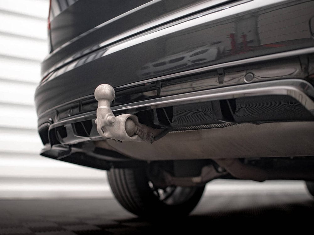 Maxton Design Central Rear Splitter (Vertical Bars) Volvo XC90 R-Design Mk2 Facelift Maxton Design SR