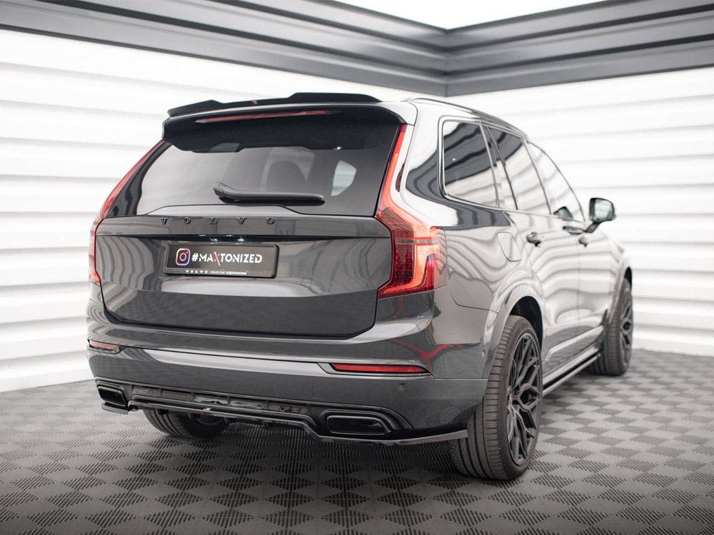 Maxton Design Central Rear Splitter (Vertical Bars) Volvo XC90 R-Design Mk2 Facelift Maxton Design SR