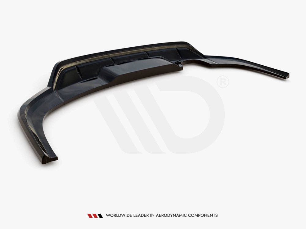 Maxton Design Central Rear Splitter (Vertical Bars) VW Taigo R-Line Mk1 Maxton Design SR