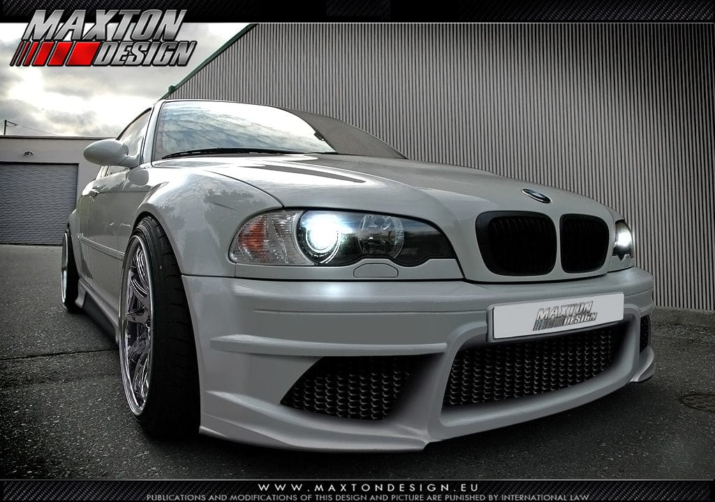 Maxton Design Front Bumper Bmw 3 E46 - 4 Door Saloon < Generation V > Maxton Design SR