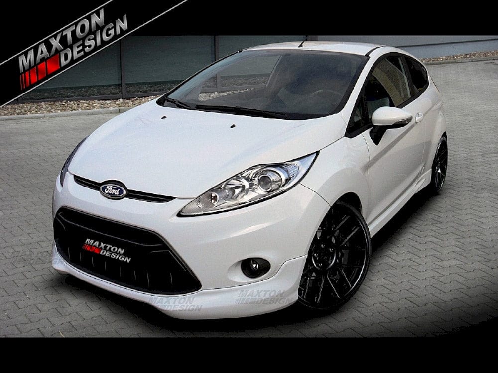 Maxton Design Front Bumper Spoiler Ford Fiesta MK7 Maxton Design SR