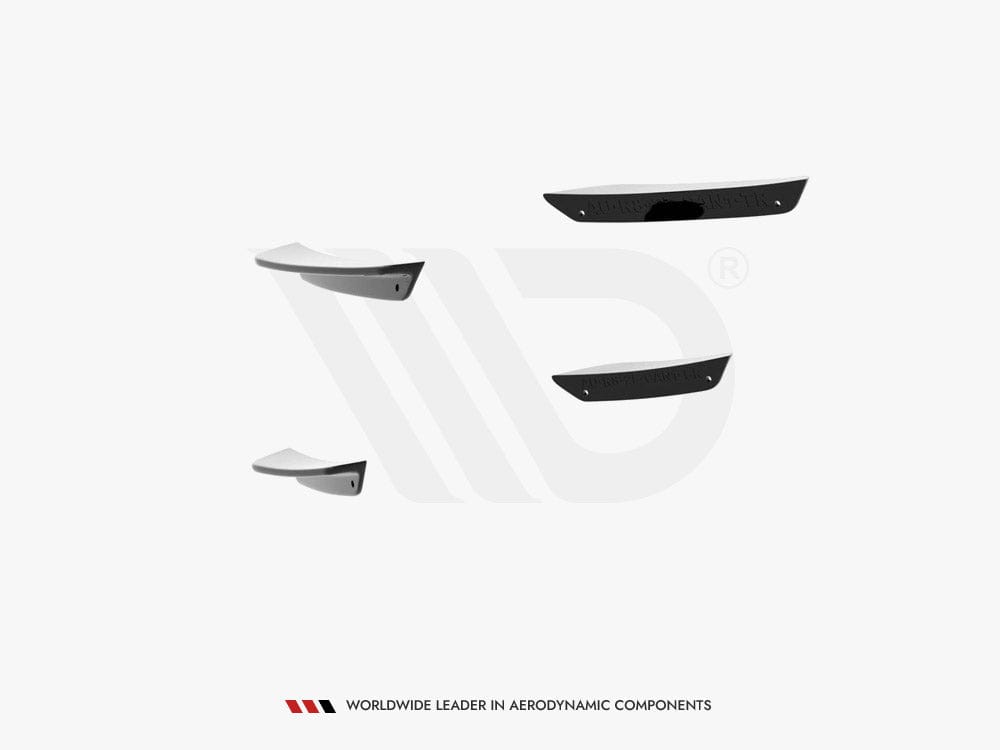 Maxton Design Front Bumper Wings (Canards) Audi R8 Mk2 Facelift Maxton Design SR