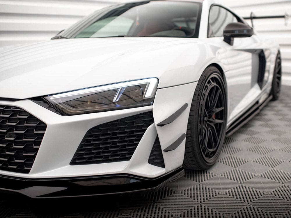 Maxton Design Front Bumper Wings (Canards) Audi R8 Mk2 Facelift Maxton Design SR