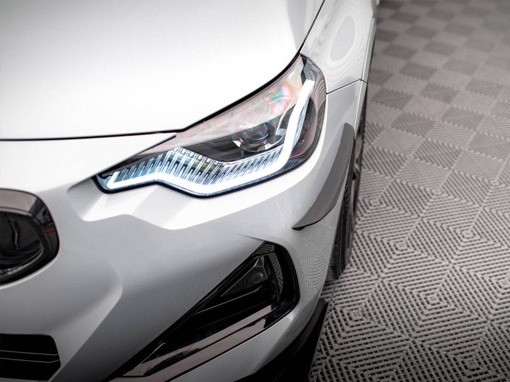 Maxton Design Front Bumper Wings (Canards) BMW 2 Coupe M-Pack / M240i G42 Maxton Design SR