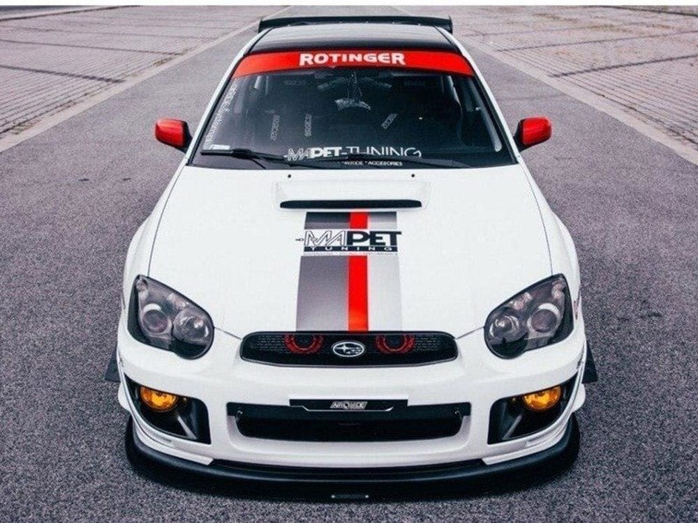 Maxton Design Front Racing Splitter Subaru Impreza WRX STI (Blobeye) Maxton Design SR