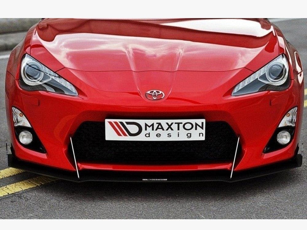 Maxton Design Front Racing Splitter Toyota GT86 (With Wings) 2012-2016 Maxton Design SR