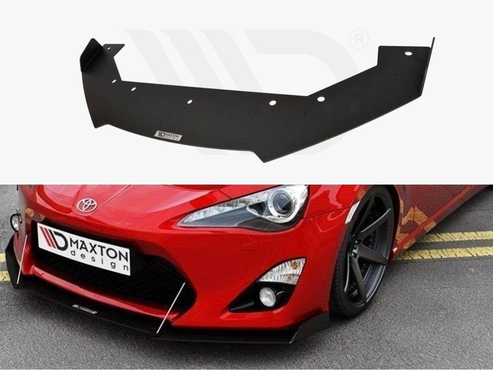 Maxton Design Front Racing Splitter Toyota GT86 (With Wings) 2012-2016 Maxton Design SR
