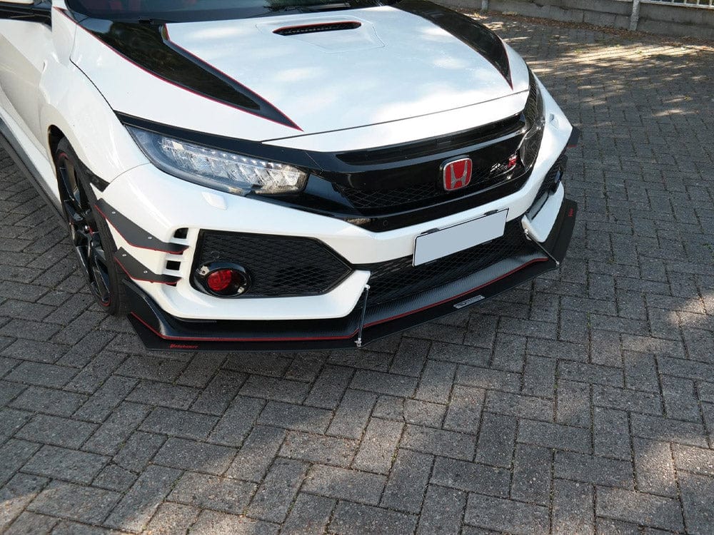 Maxton Design Front Racing Splitter V.1 Honda Civic MK10 Type-r 2017-UP Maxton Design SR