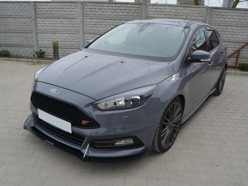 Maxton Design Front Racing Splitter V.2 Ford Focus 3 ST (Facelift) Maxton Design SR
