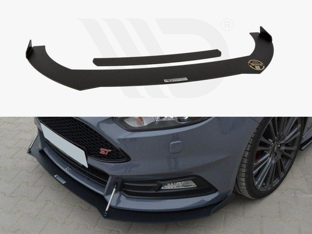 Maxton Design Front Racing Splitter V.2 Ford Focus 3 ST (Facelift) Maxton Design SR