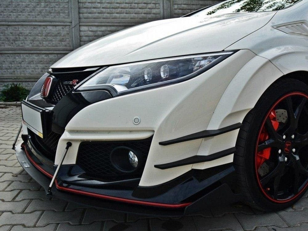 Maxton Design Front Racing Splitter V.2 Honda Civic IX Type R 2015-2017 Maxton Design SR