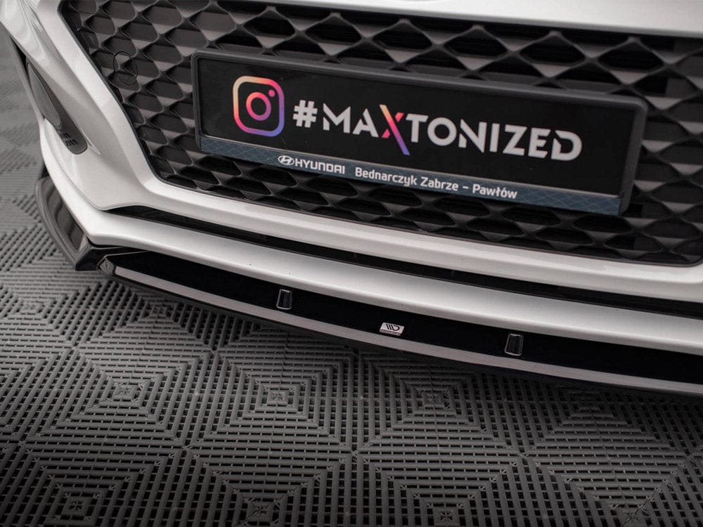 Maxton Design Front Splitter Front Splitter V.2 Hyundai I20 Mk2 Facelift Maxton Design SR