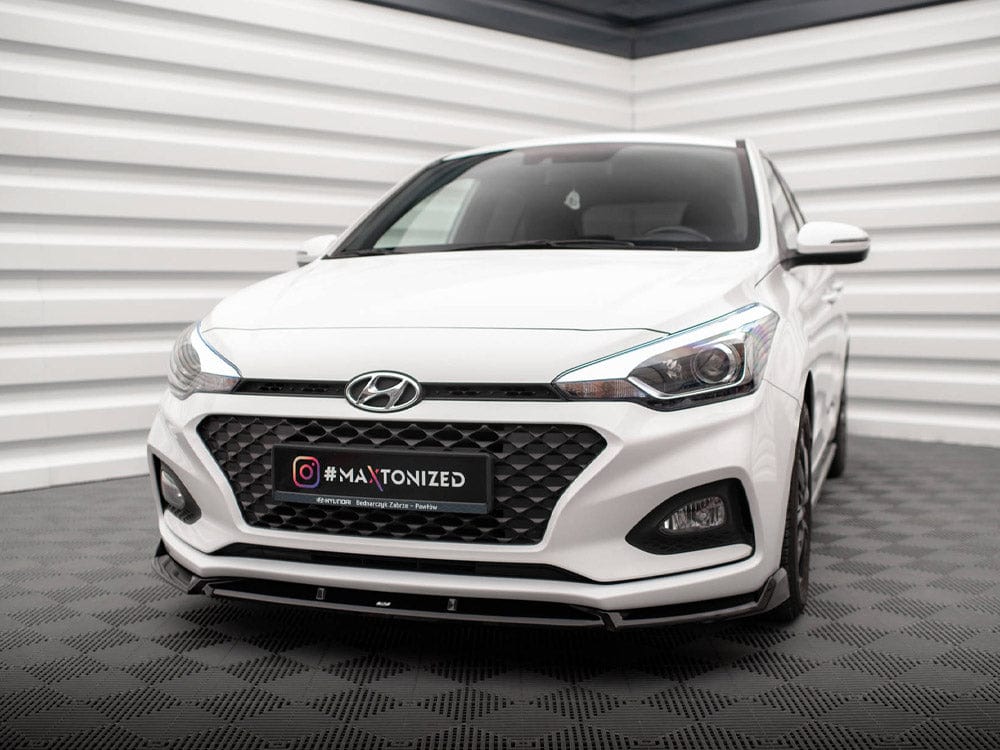 Maxton Design Front Splitter Front Splitter V.2 Hyundai I20 Mk2 Facelift Maxton Design SR