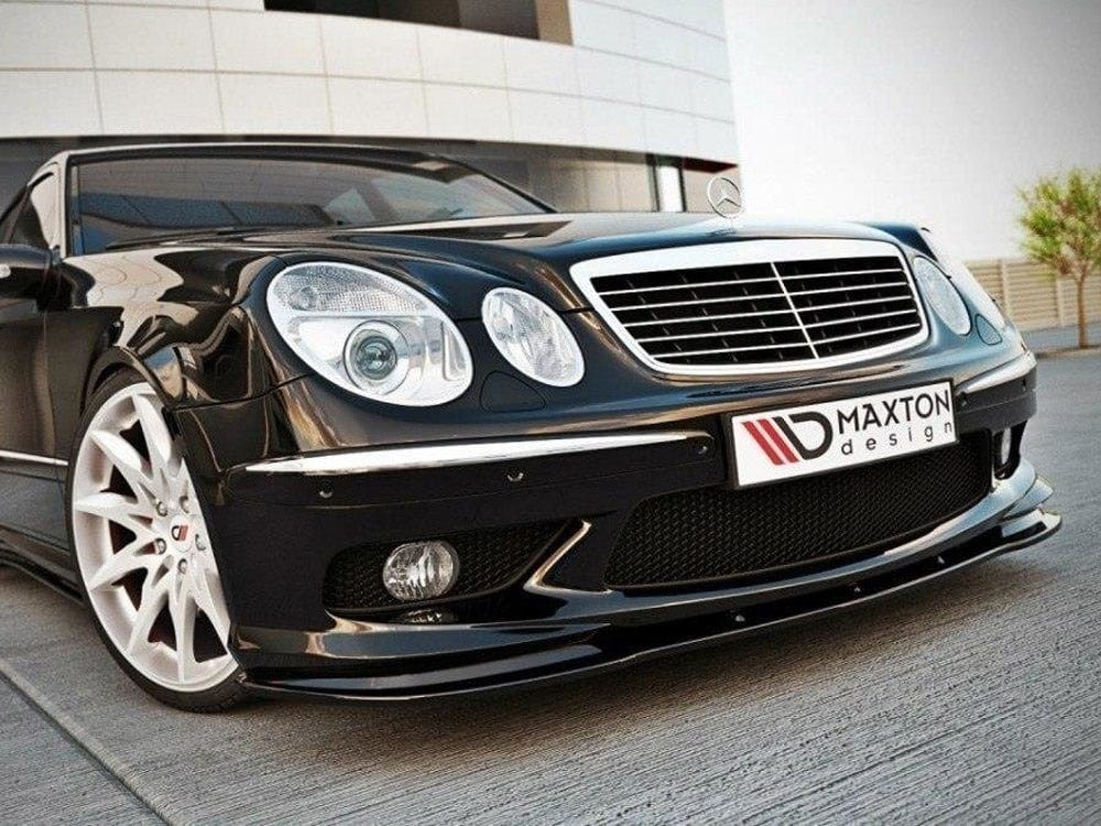 Maxton Design Front Splitter Mercedes E W211 AMG Preface Maxton Design SR