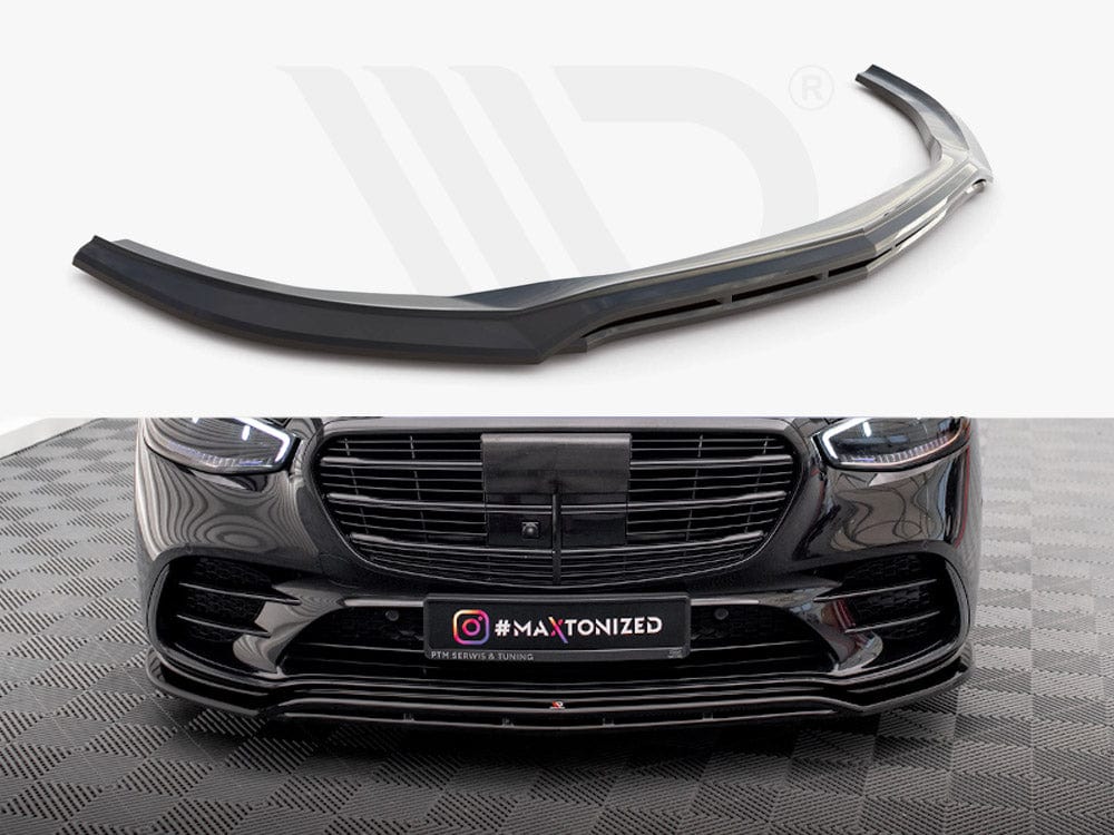 Maxton Design Front Splitter Mercedes S AMG-Line W223 Maxton Design SR