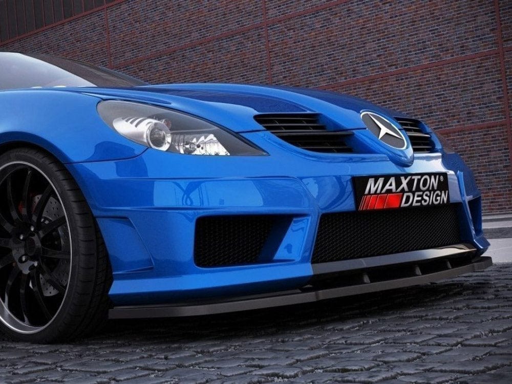 Maxton Design Front Splitter  Mercedes SLK R171 (For ME-SLK-R171-AMG172-F1) Maxton Design SR