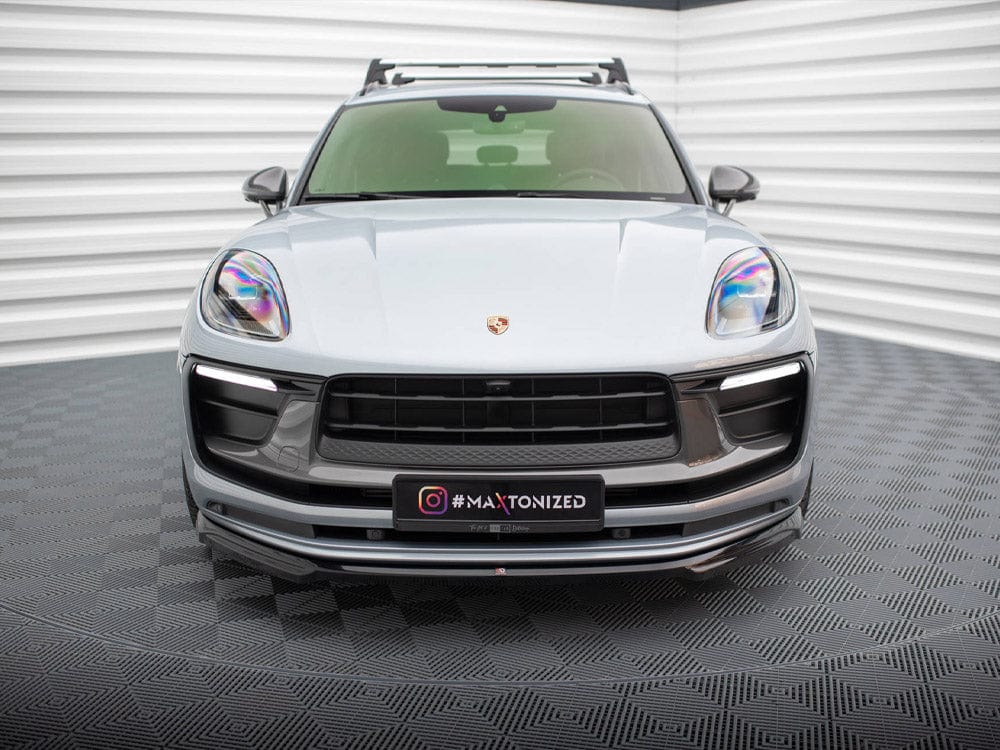 Maxton Design Front Splitter Porsche Macan Mk1 Facelift 2 Maxton Design SR