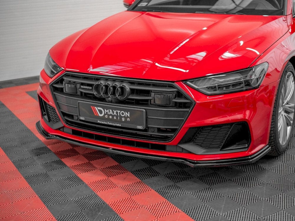 Maxton Design Front Splitter V.1 Audi A7 C8 S-line / S7 C8 2017- Maxton Design SR