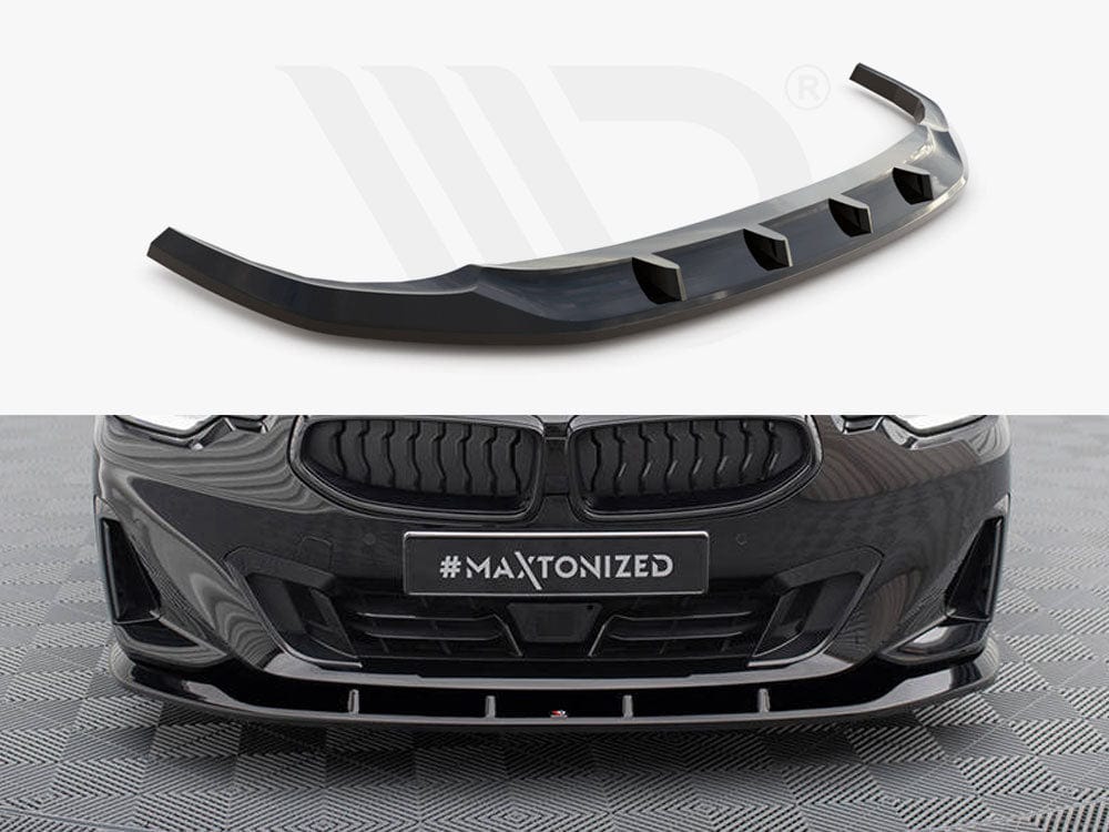 Maxton Design Front Splitter V.1 BMW 2 Coupe G42 Maxton Design SR